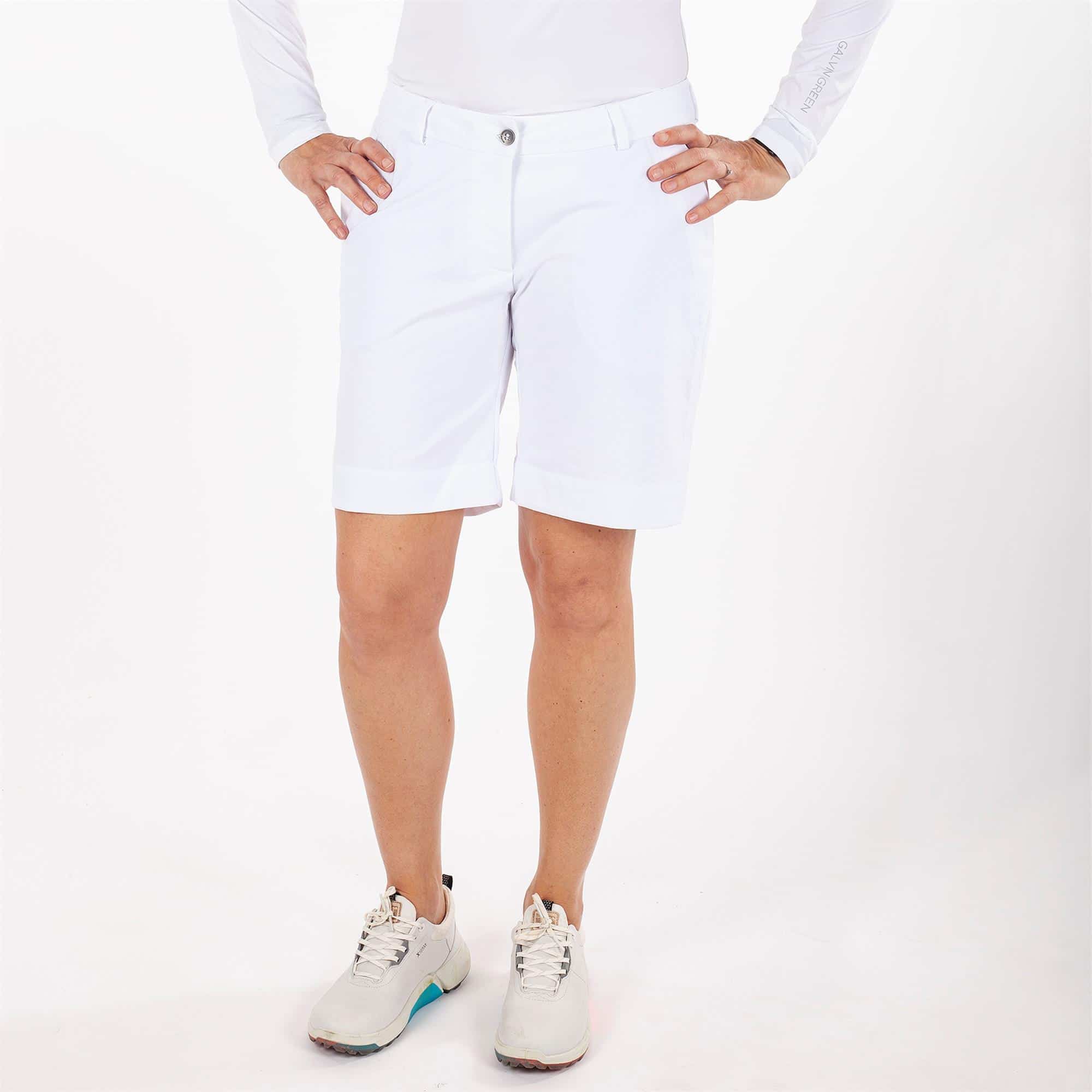 Galvin Green Petra Ladies Golf Shorts White